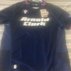 Men's Navy Scotland Football Tee